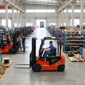 Free Shipping 2.5tons Battery Wheel Mini Small Portable Micro Electric Forklift For Home Delivery Center