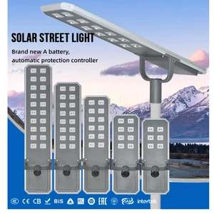 Solar Street Lights Outdoor Waterproof Bridge lux LED High Brightness Road Engineering Intelligent Sensing LED Street Lights