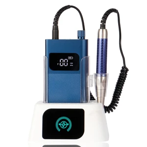 Hot Sale Professional 40000 RPM Portable Pedicure Manicure Nail Polishing Machine Magnetic Charging Electric Nail Drill Machine