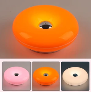 New Arrival Ins Style Donut Bedside Lamp Bedroom Wall Lamps Modern Minimalist Decorative Atmosphere Lamp ABS Plastic RGB Colors