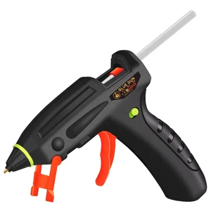 TGS Cordless Hot Melt Glue Gun Rechargeable DIY Home Repair Tool with Bracket for Home Use
