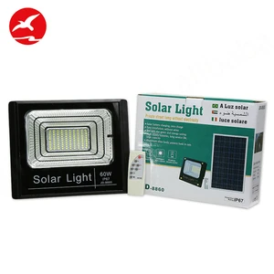 FLYING Solar LED Flood Lamp 60W IP Other High Lumen Outdoor Waterproof 120 Degree Beam Angle 4100K Neutral White 2-Year Warranty