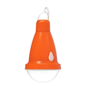 Indoor Outdoor Solar LED Light Bulb for Home Shed Chicken Coop Tent Lighting