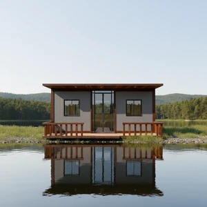 Remote Mobile Homes Luxury 2/3 Bedrooms Prefab House 20ft 30ft 40ft Expandable Container Homes