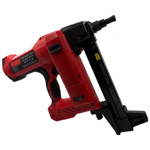 High Quality Huazhen 100X2 Industrial Grade Concrete Gas Pin Nailer Nail Gun with Battery Power 33pcs Capacity 1 Year Warranty