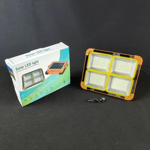 Rechargeable Outdoor Solar LED Floodlight 30W IP66 Projector Emergency Work Light Portable Light Source For Landscape Camping