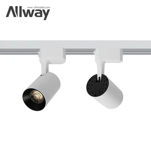 Allway Unique Design Popular Mall Fixture Aluminum SKD Frame Spot Lamp Home Led Track Light Fitting