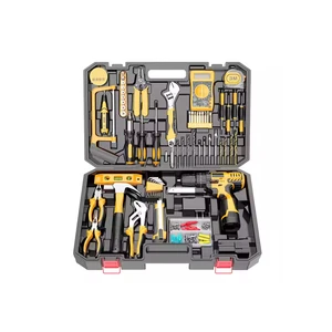 Multi-Function Electric Hand Drill Kit Cordless Drill Machine Wrench Bit Car Tool Set Including Screw Driver Toolbox