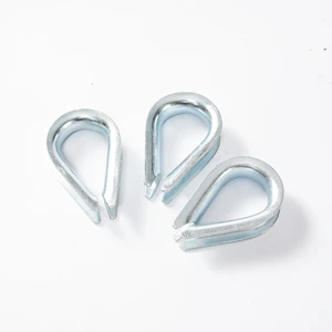 Supplier of Marine Rigging Hardware Accessories: Solid Stainless Steel Thimble, Galvanized Wire Rope Thimble