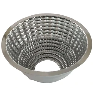 High reflectivity 111 diameter 45 degrees 24degrees high-power Aluminum LED reflectors cup