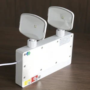 Three-Proof IP67 Stainless Steel Dual-Head LED Escape Indicator Light Fire Emergency Marking Lamp Indoor Industrial Use