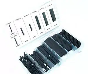 Waterproof Thermal Shrink Tube Set,Cable Shrink Sleeves for Ornament,Xlpe Polyolefin Insulation Heat Shrinking Tube