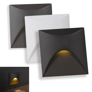 Night Light AC 85-265V Step Lamp Corridor Lighting Indoor Stair Lighting Recessed Bedroom Closets Led Wall Lamp