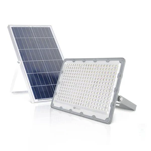 Solar Flood Lights Outdoor Waterproof Security Wall Light 100w 200w 300w 400w 500w Dusk to Dawn with Remote Control