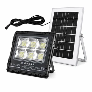 XG-T53 Solar Powered Rechargeable 6W SMD White LED IP44 Rated Outdoor Garden Wall Light