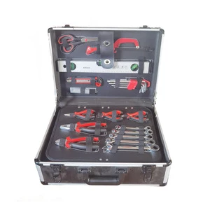 OEM Aluminum Alloy Toolbox Comprehensive Set Multifunctional Maintenance High-end Household Hardware Toolbox Combination