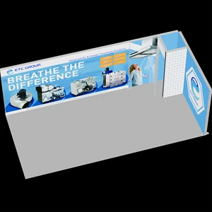Tianlang Premium Visual Effect Light Box Modular Exhibition Display With High Impact Graphic Panel For Indoor Trade Show Events
