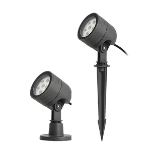 Outdoor Garden LED Flood Light with Spiked Stand Full Spectrum Under Canopy Led Grow Light for Lawn and Landscape