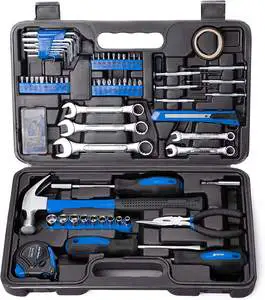 Wholesale Carbon Steel Tool Kit Set 148pcs Metric Combination Household Blow Molding Tool Three-fold Combination Repair Tool