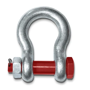 G2130 Anchor Shackle Alloy Steel Galvanized US Type D Shackle for Heavy Industry Lifting Shifting