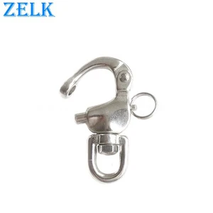 Stainless Steel High Polished Marine Rigging Hardware Eye Swivel Snap Shackle 100% Qualified Carton Packaged