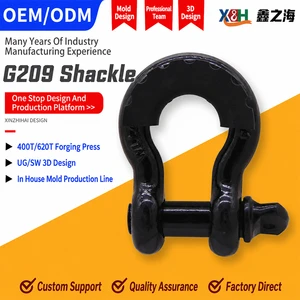 Custom High Quality Alloy Steel Screw Pin Anchor Shackle Bow Shackle Ce Certified Rigging Shackle