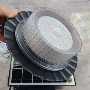 Solar Pendant Light ABS 244LED 5 Modes IP65 Waterproof Motion Sensor Garden Indoor Outdoor Lighting