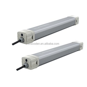 CE ROHS FCC TUV EMC SAA Certified IP67 IK10 Semi-Aluminum Semi-Plastic Sealed 5-Year Warranty Dimmable LED Linear Industrial