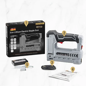 5-in-1 Versatile Industrial Electric Nail Gun for Industrial Multi-Purpose Fastening Tool Industrial Grade Electric Nail Gun
