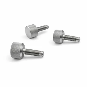 Stainless Steel Net Pattern Knurled Thumb Screw