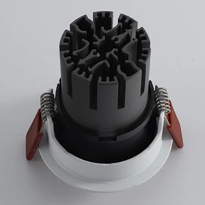 Adjustable Angle Module Lamp Cup Perforated Ceiling Lamp MR16 Embedded Die Cast Narrow Edge Deep Anti Glare Spotlight
