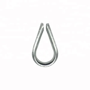 Stainless Steel Capel Thimble M4 With Wire Rope Fittings Hardware Rigging Wire Rope Capel Rigging Standard BS464 Thimble