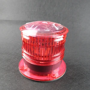 New Design Hot Selling Solar LED Navigation Light IP68 Rated DC12V Rechargeable for Outdoor Work Site Use