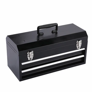 Professional Outdoor Portable Steel Tool Box with Locks Durable Multi-Drawer Case for Storage Waterproof Feature