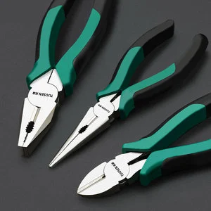 3pcs High Carbon Steel Multifunctional Wire Cutters Set Fishing Nippers Diagonal Cutting Needle Nose DIY