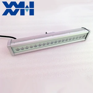 Outdoor Building Exterior Surface-mounted Facade RGB DMX IP67 Waterproof Linear Flexible Building Lighting LED Wall Washer Light