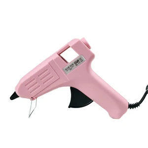 10W Mini Hot Glue Gun with 2 Glue Sticks Colourless Hot Melt Gun for DIY Art Hobby Craft Sealing or Quick Repairs