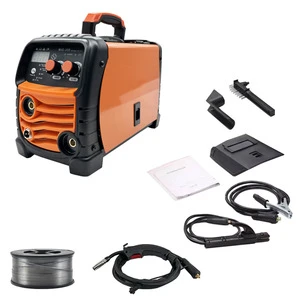 Mig350 Gasless MIG Welding Machine 220V DC For Carbon Steel Stainless Steel Copper Non Ferrous Metals With Accessories