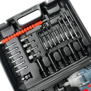 Best Selling Cordless Lithium-Ion Combo Kit with Hard Case OEM Customizable Wrench Set