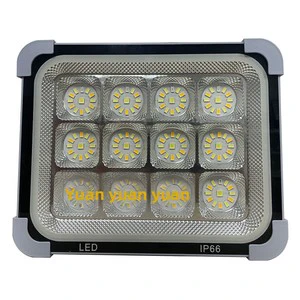Outdoor Waterproof Solar-Powered Inductive Control Floodlight Night Market Stall Lighting Mobile Portable Power-Outage Light
