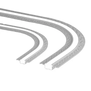 6000 Series Modern Aluminum Groove Curved Corner Lamp for Villa & Hotel Use Durable & Moisture Proof