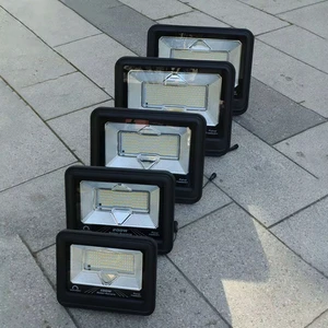 Top Quality 400 Watts Solar Led Flood Light Waterproof 1664LM Outdoor Solar Spot Light with Monocrystalline Solar Panel OEM