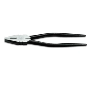 Fujiya OEM Industrial Grade Steel Metric Lineman's Pliers with Serrated Jaw and Soft Grip Handle for Cutting and Crimping Wire