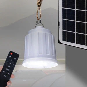 Indoor Emergency Lights Solar Light Bulbs Portable Solar Shed Lights Waterproof LED Camping Lamps for Outdoor Camp Hiking Garden