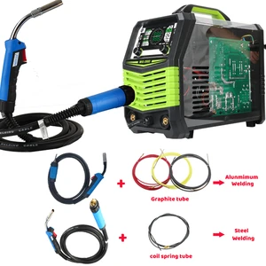 110V/220V Pulse MIG Arc Welding Machine AC DC TIG Aluminum Weld Cold Maquina De Soldadura Inverter Al+Argon With Metal Welding