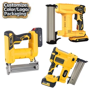 Cordless Portable Electric Framing Nail Gun Rechargeable 3.0Ah Lithium Battery Powered Woodworking Construction Nail Nailer