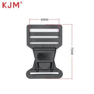 POM PA 40mm High Quality Customized Color Plastic Quick Release Buckle for Belt for Bag Fastening