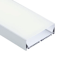 Aluminum Alloy Square Anodized Profile LED Linear Contour Light with Custom Length for Commercial Projects