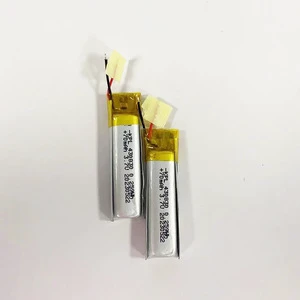 Built-in Lithium Cobalt Oxide Battery 3.7V 70mAh for Visible Ear Pick Nebulizer CE/FCC Certified Direct Supply Factory