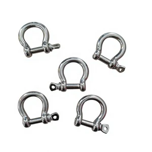 6mm European Bow Type Stainless Steel 316 Shackle with High Quality